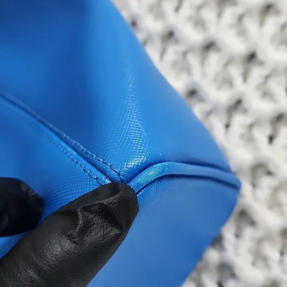 Coach large royal blue tote women hand bag - Picture 12 of 12